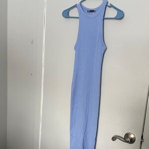 Zara Women's Blue Maxi Dress